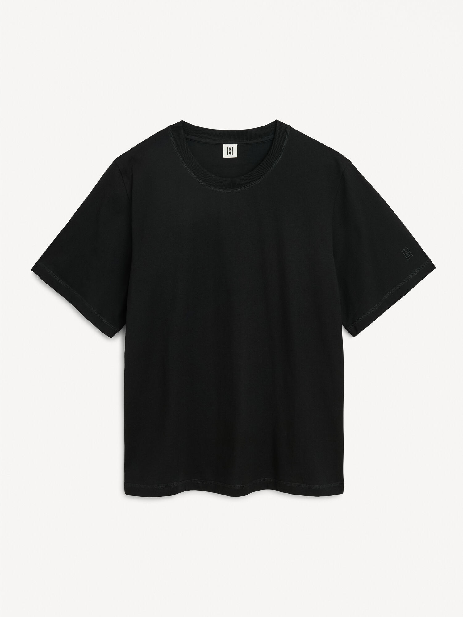 By Malene Birger Hedil T-shirt Topjes Zwart | BE_BB71544