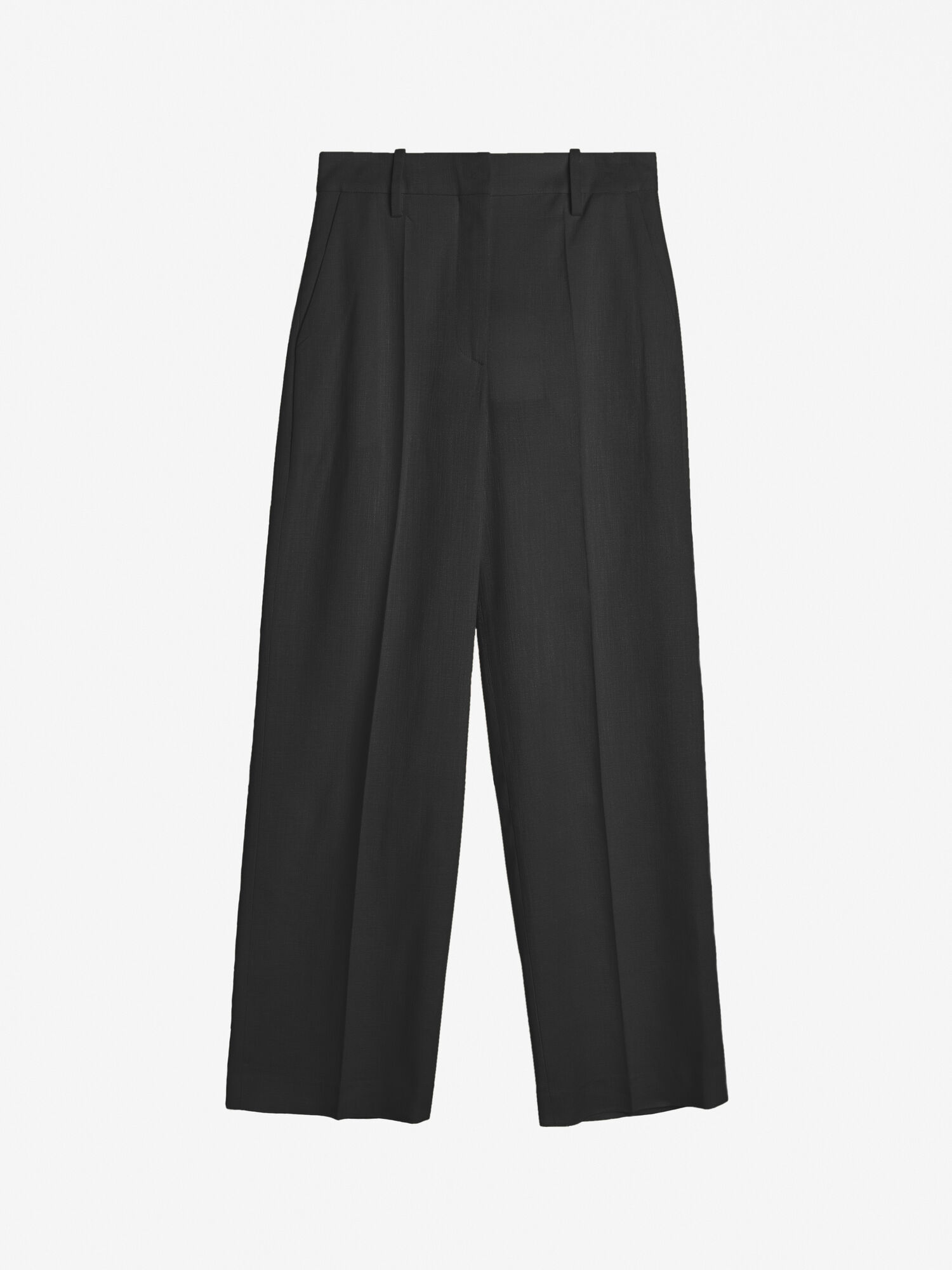 By Malene Birger Igda Straight-leg Broek Zwart | BE_BB24772