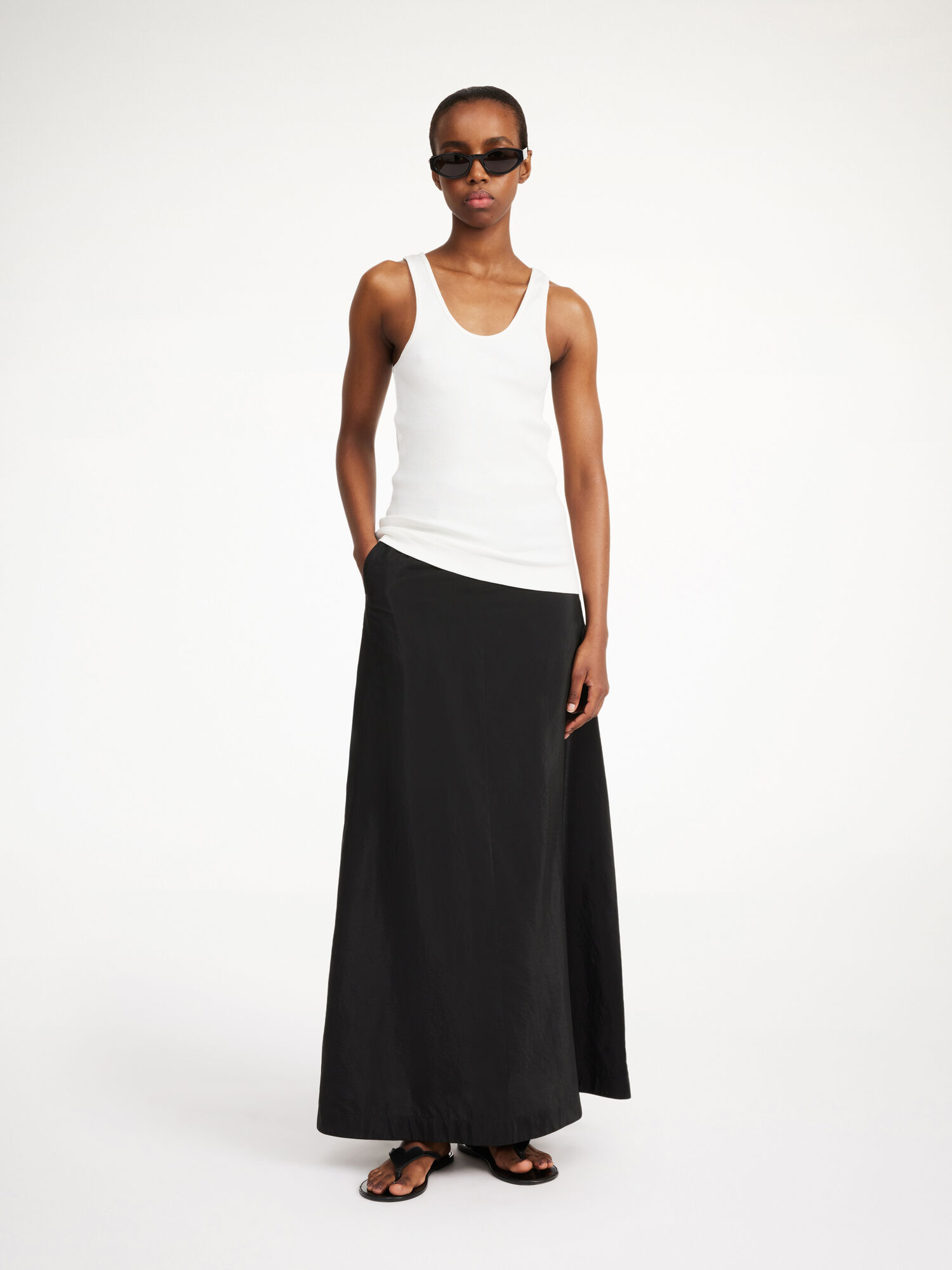 By Malene Birger Isoldas Maxi Rokken Zwart | BE_BB99310