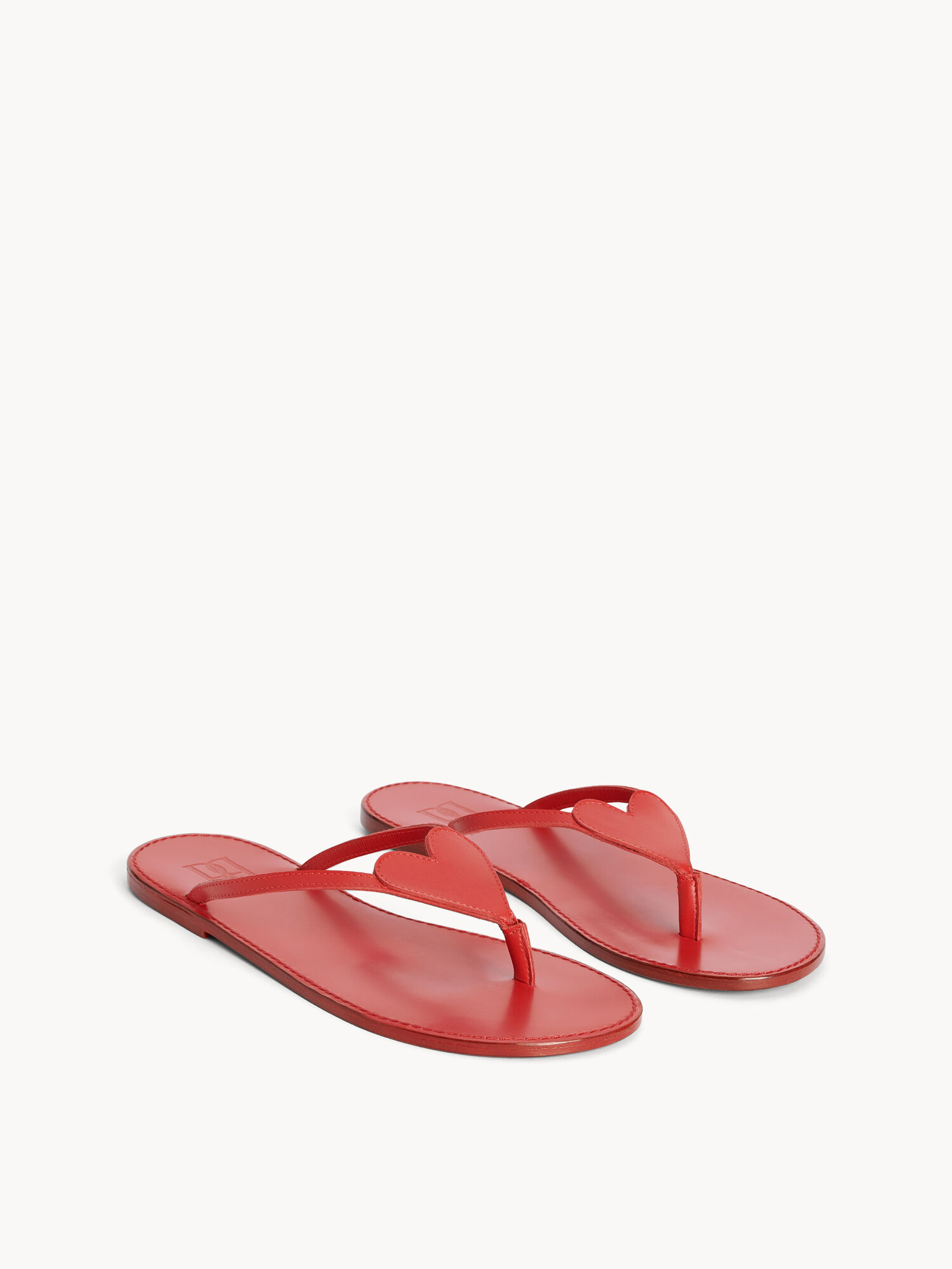 By Malene Birger Ladina Leather Sandals Schoenen Rood | BE_BB69239