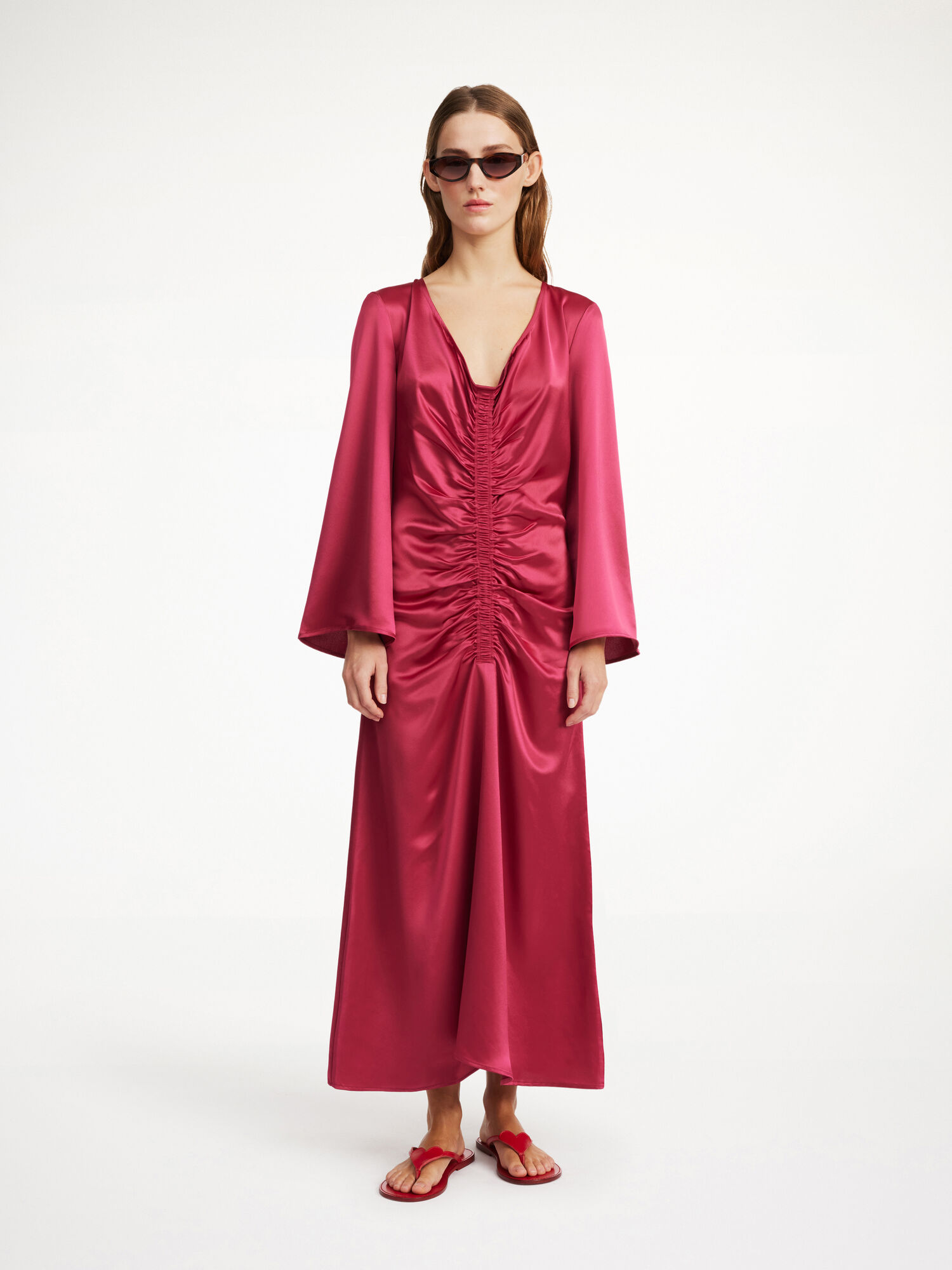 By Malene Birger Lavende Maxi Jurk Wild berries | BE_BB71884