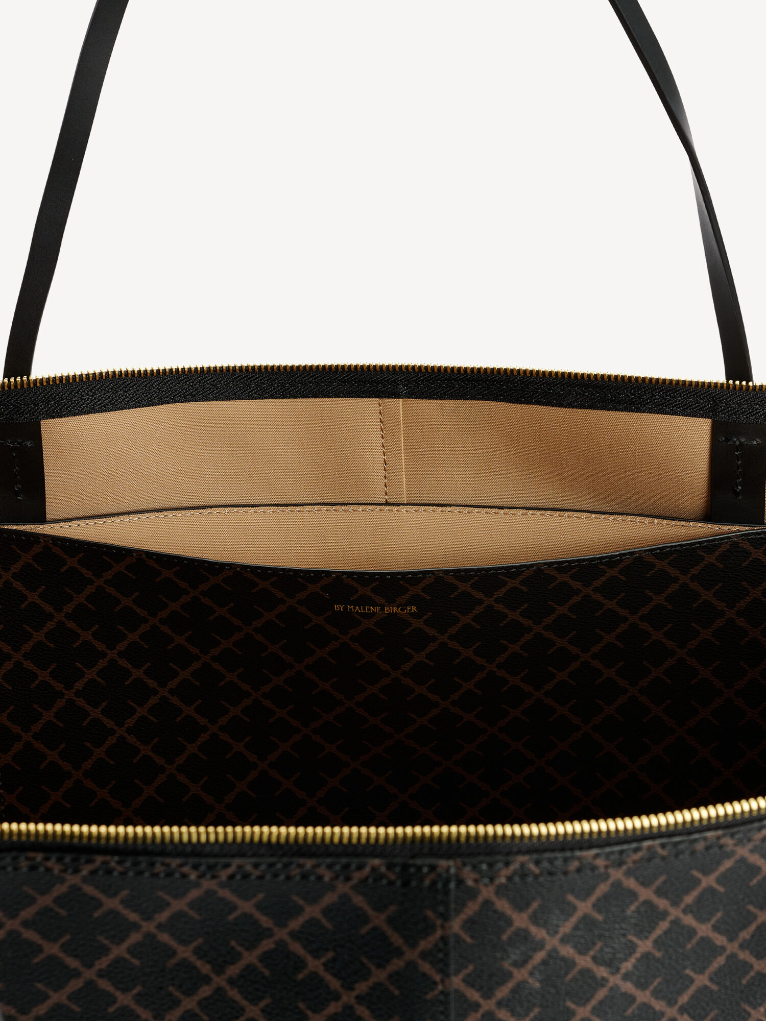 By Malene Birger Leesa Tote Tassen Donker | BE_BB81276