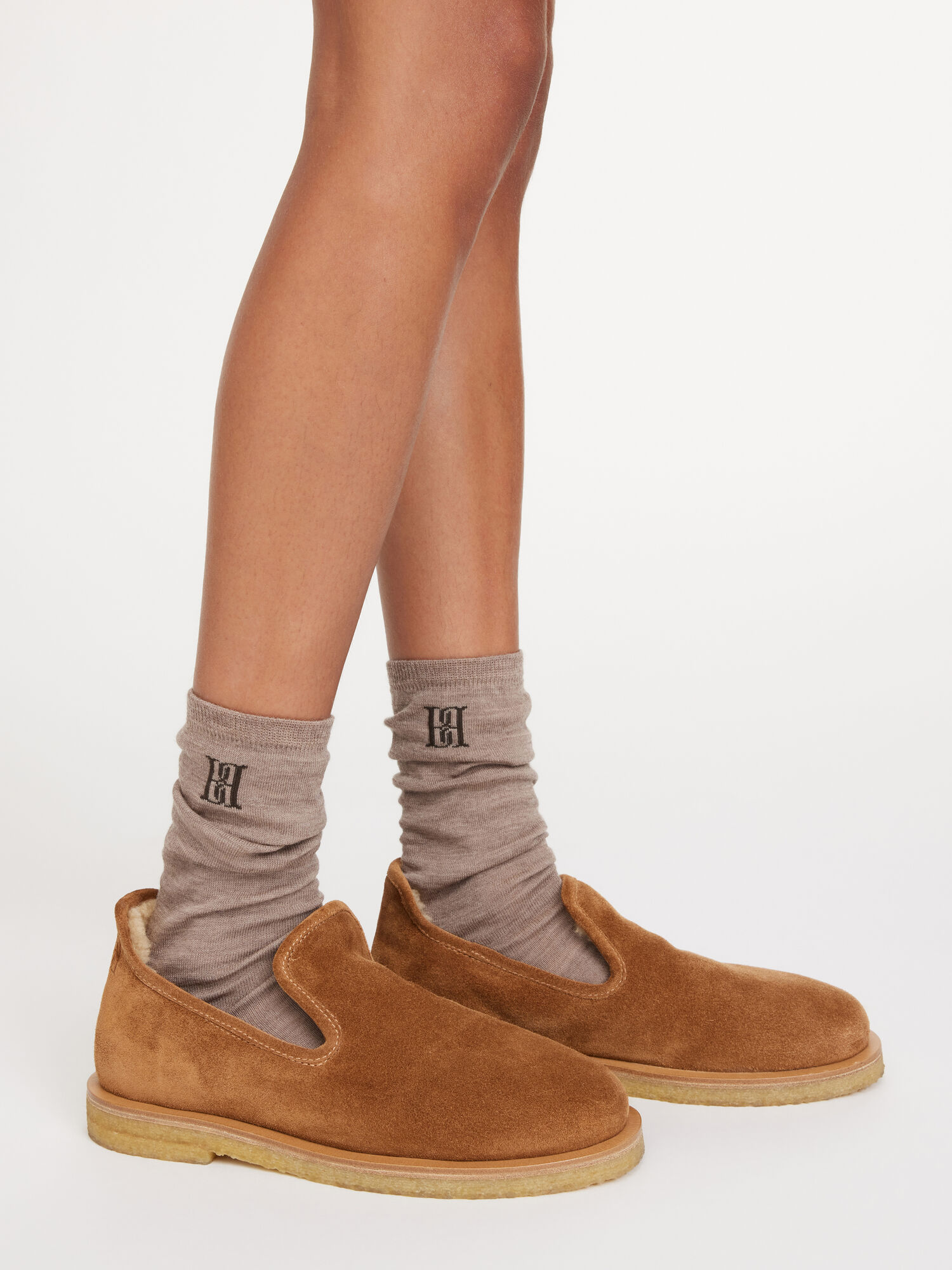 By Malene Birger Leiann Socks Andere Accessoires Bruin | BE_BB15711