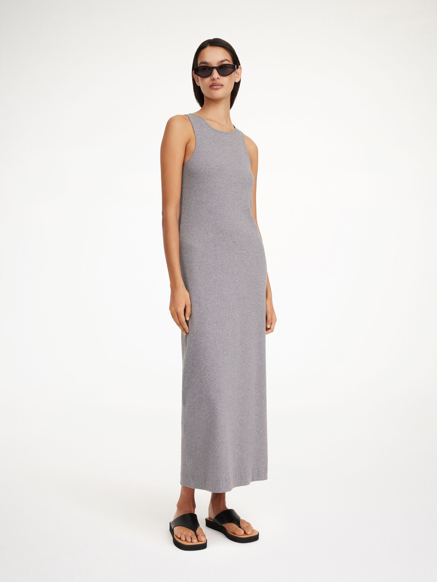 By Malene Birger Lovelo Maxi Jurk Grijs | BE_BB83789