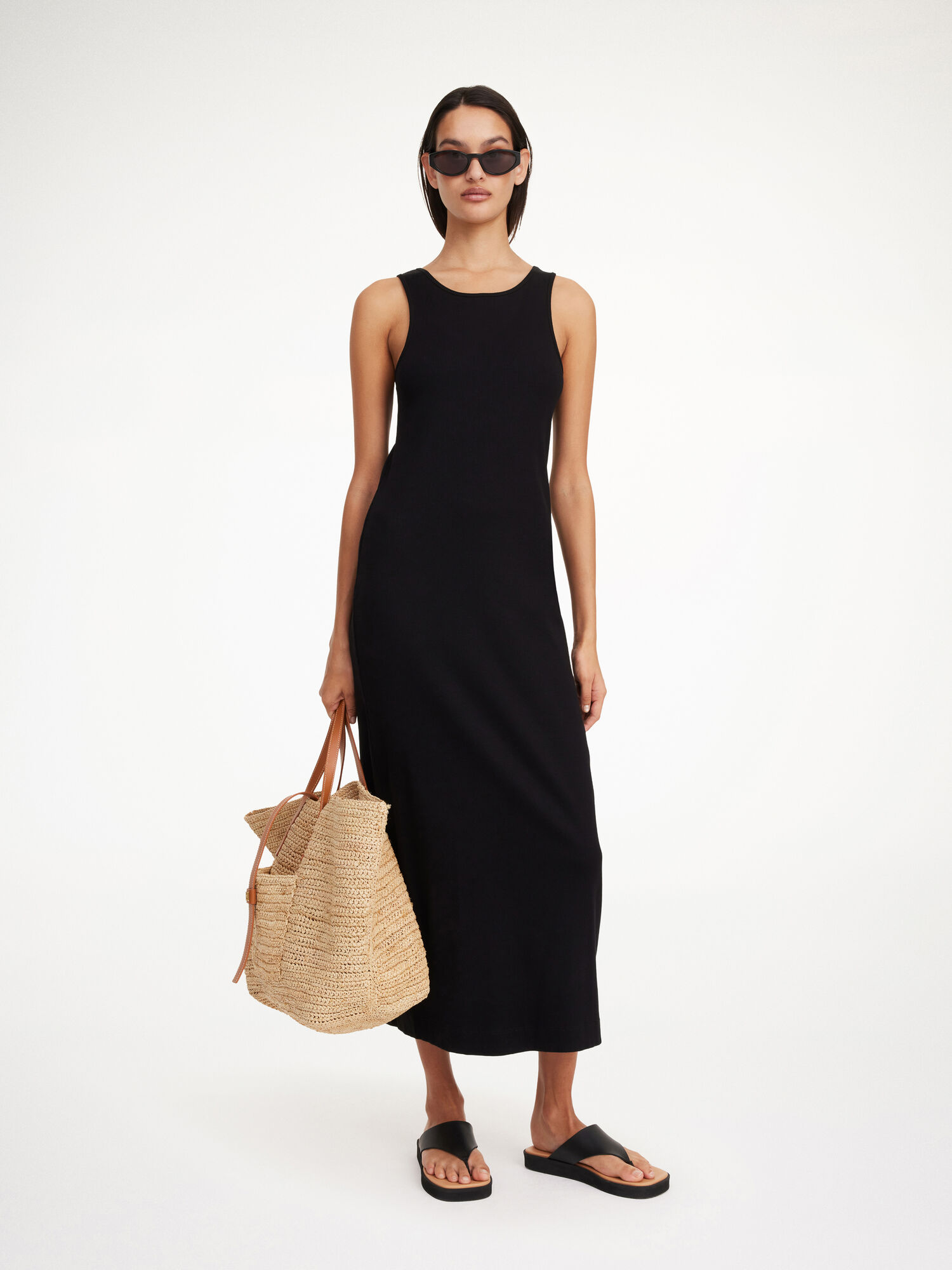 By Malene Birger Lovelo Maxi Jurk Zwart | BE_BB32541