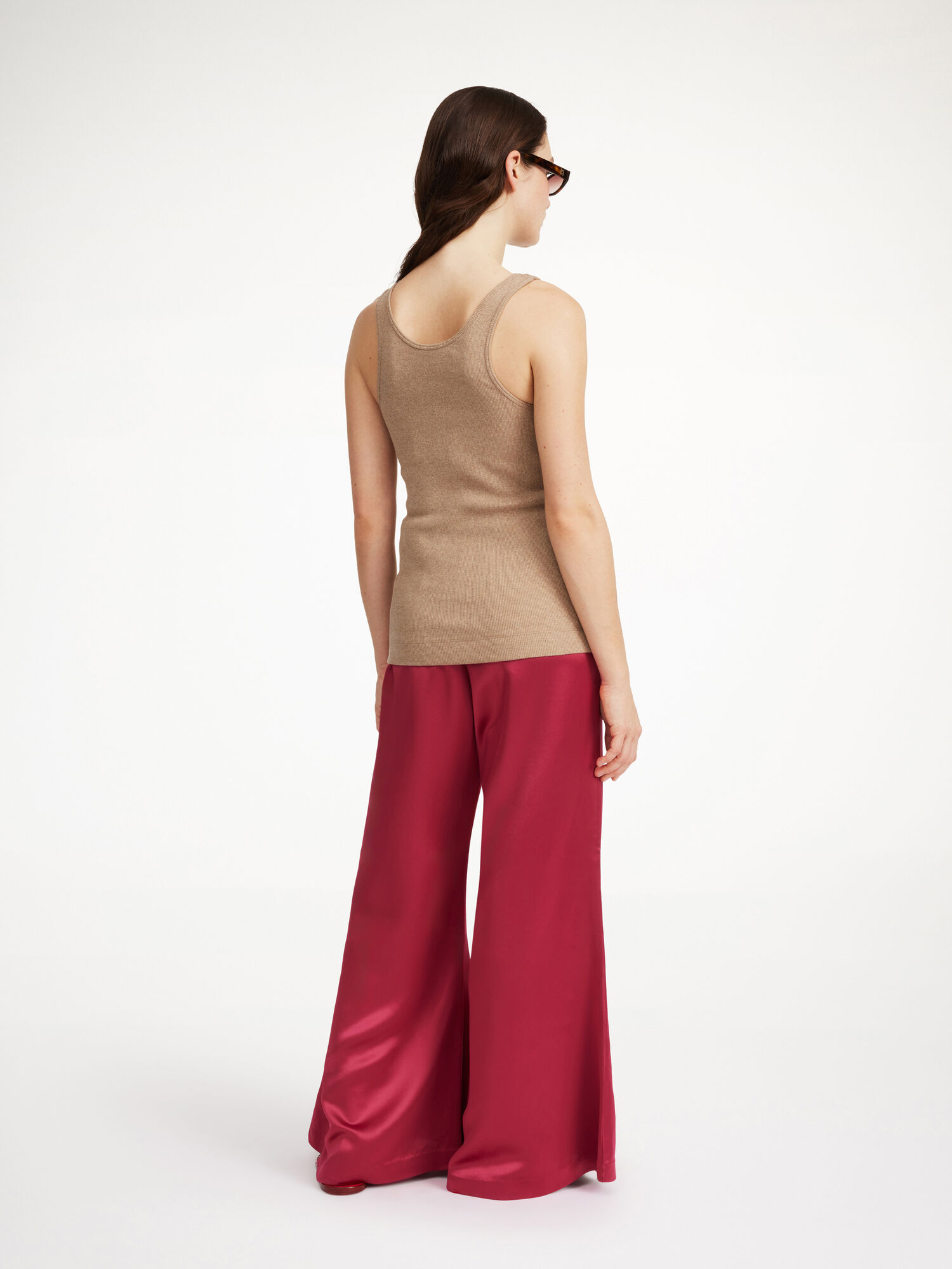 By Malene Birger Lucee Flared Broek Wild berries | BE_BB66827