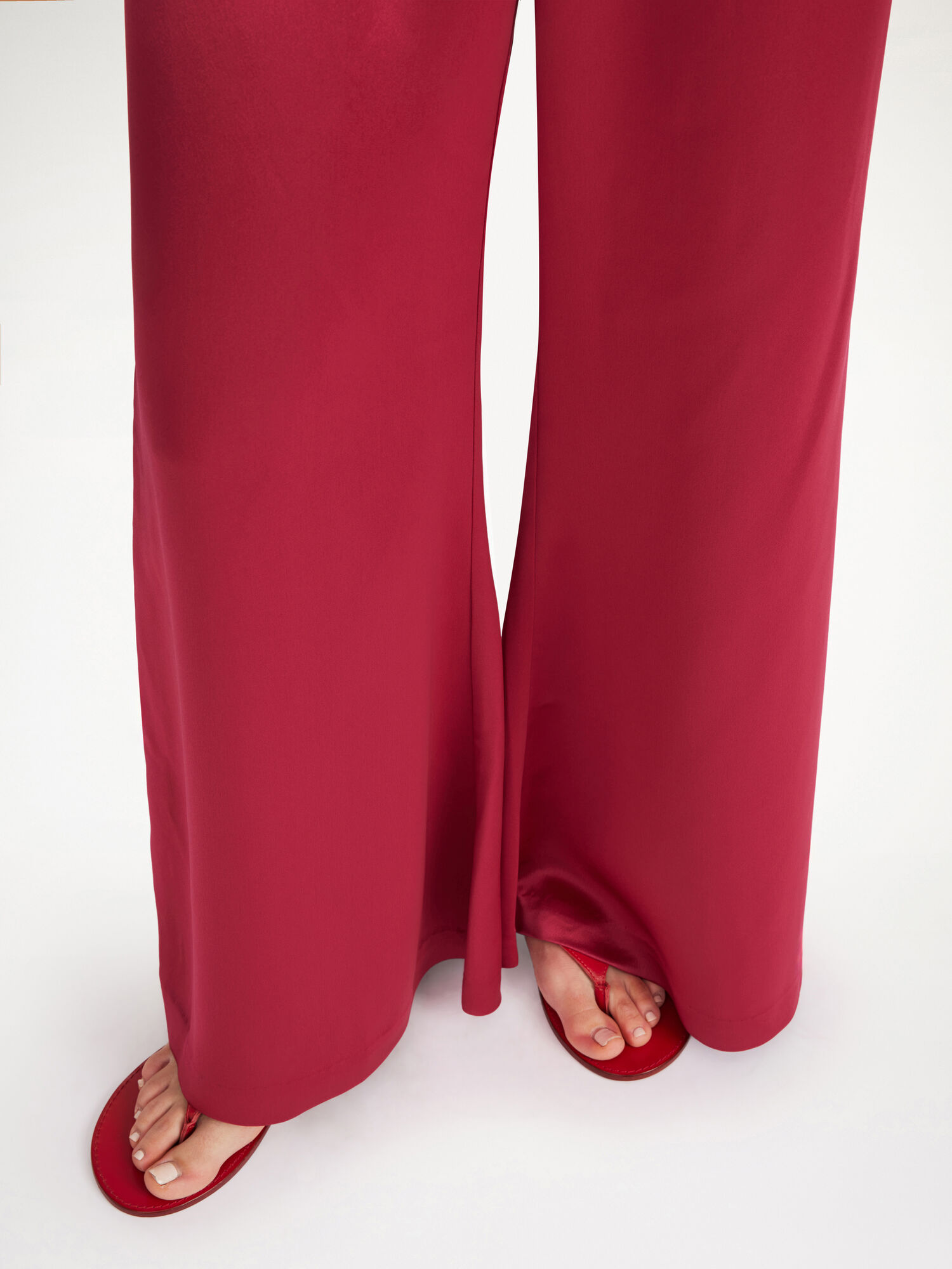 By Malene Birger Lucee Flared Broek Wild berries | BE_BB66827