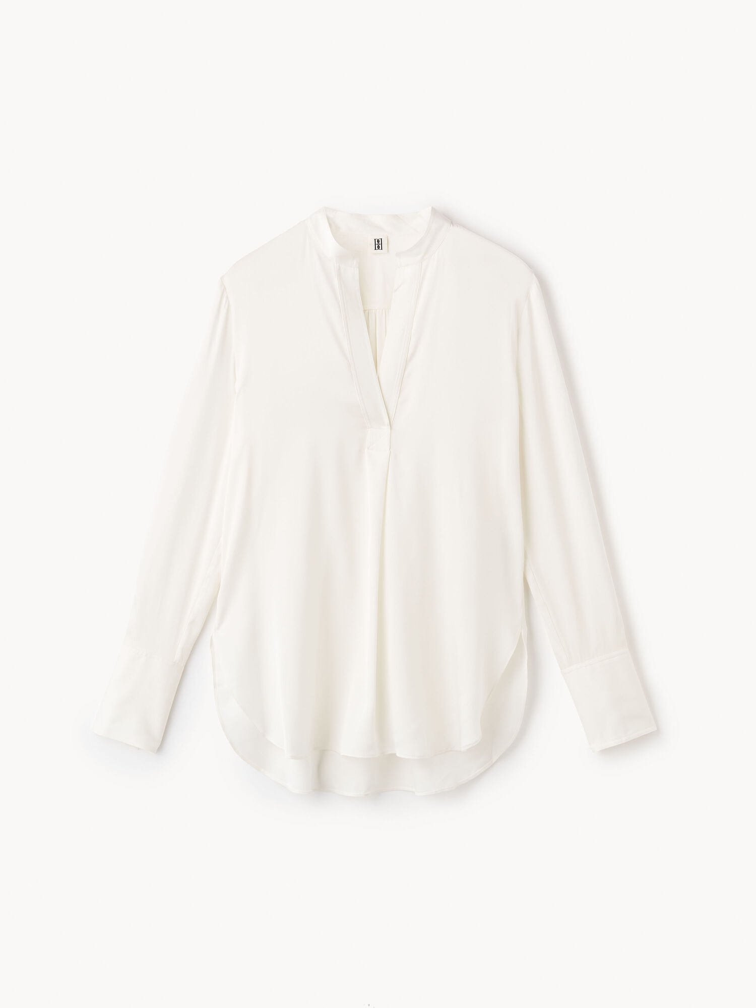 By Malene Birger Mabillon Silk Overhemd Wit | BE_BB94637