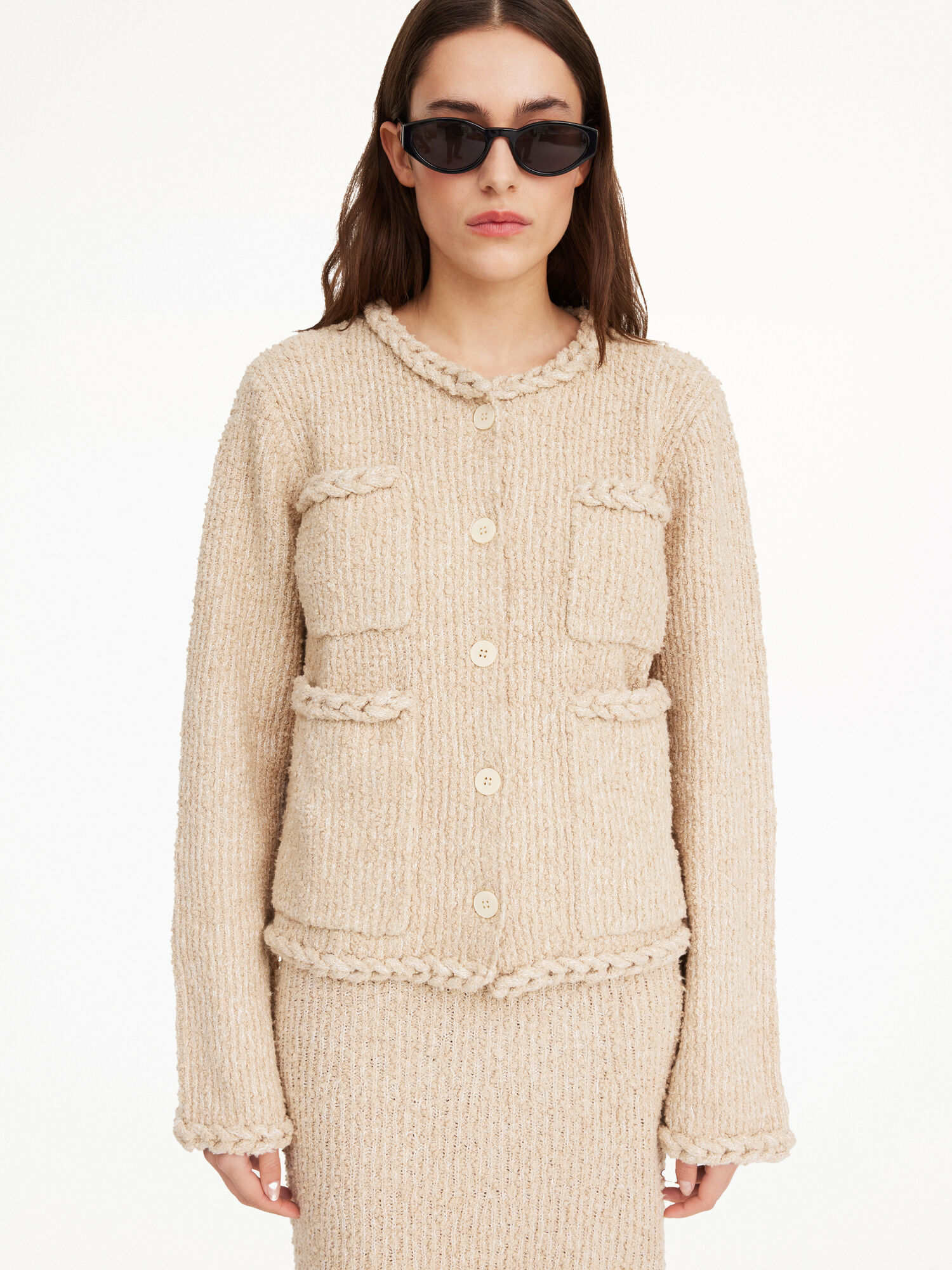 By Malene Birger Mariko Cardigan Gebreide Kleding Tehina | BE_BB25794