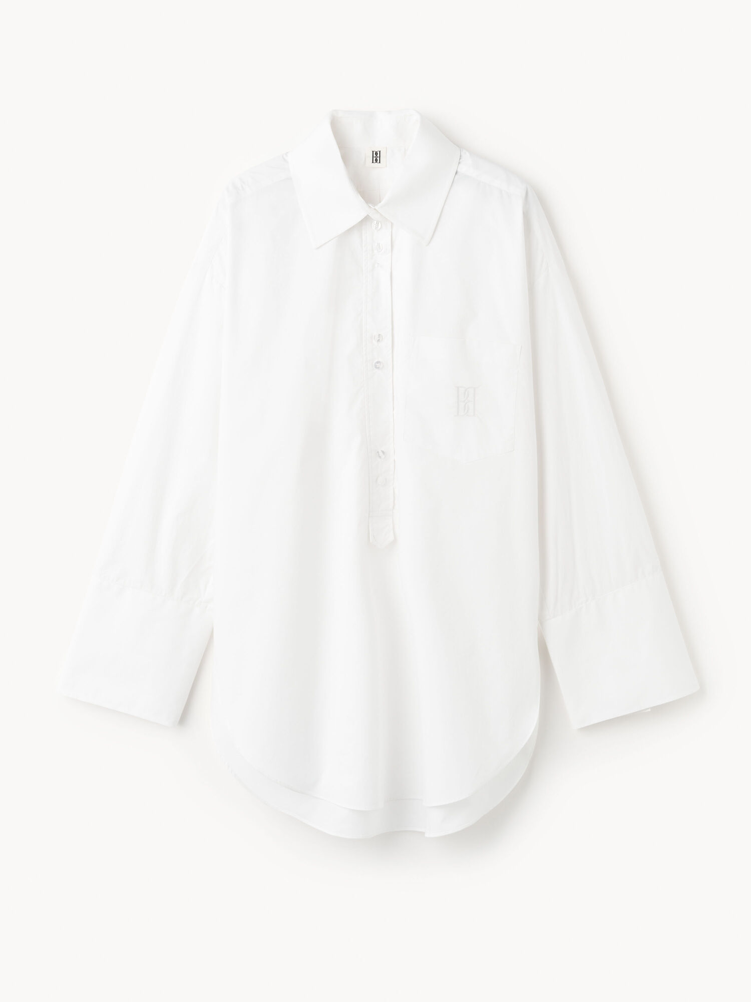 By Malene Birger Maye Organic Cotton Overhemd Wit | BE_BB10100