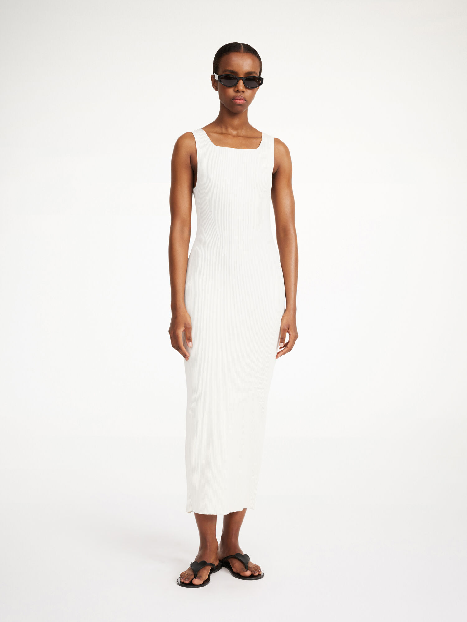 By Malene Birger Milelo Maxi Jurk Wit | BE_BB81053