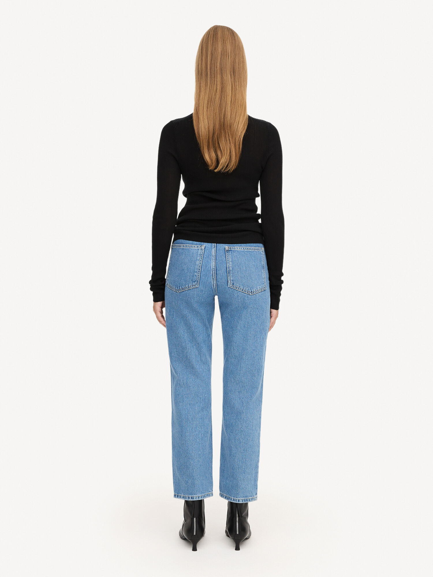 By Malene Birger Milium Organic Cotton Broek Blauw | BE_BB45112