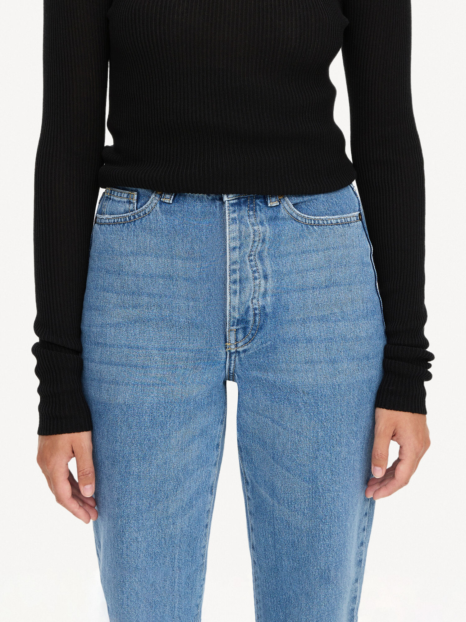 By Malene Birger Milium Organic Cotton Broek Blauw | BE_BB45112