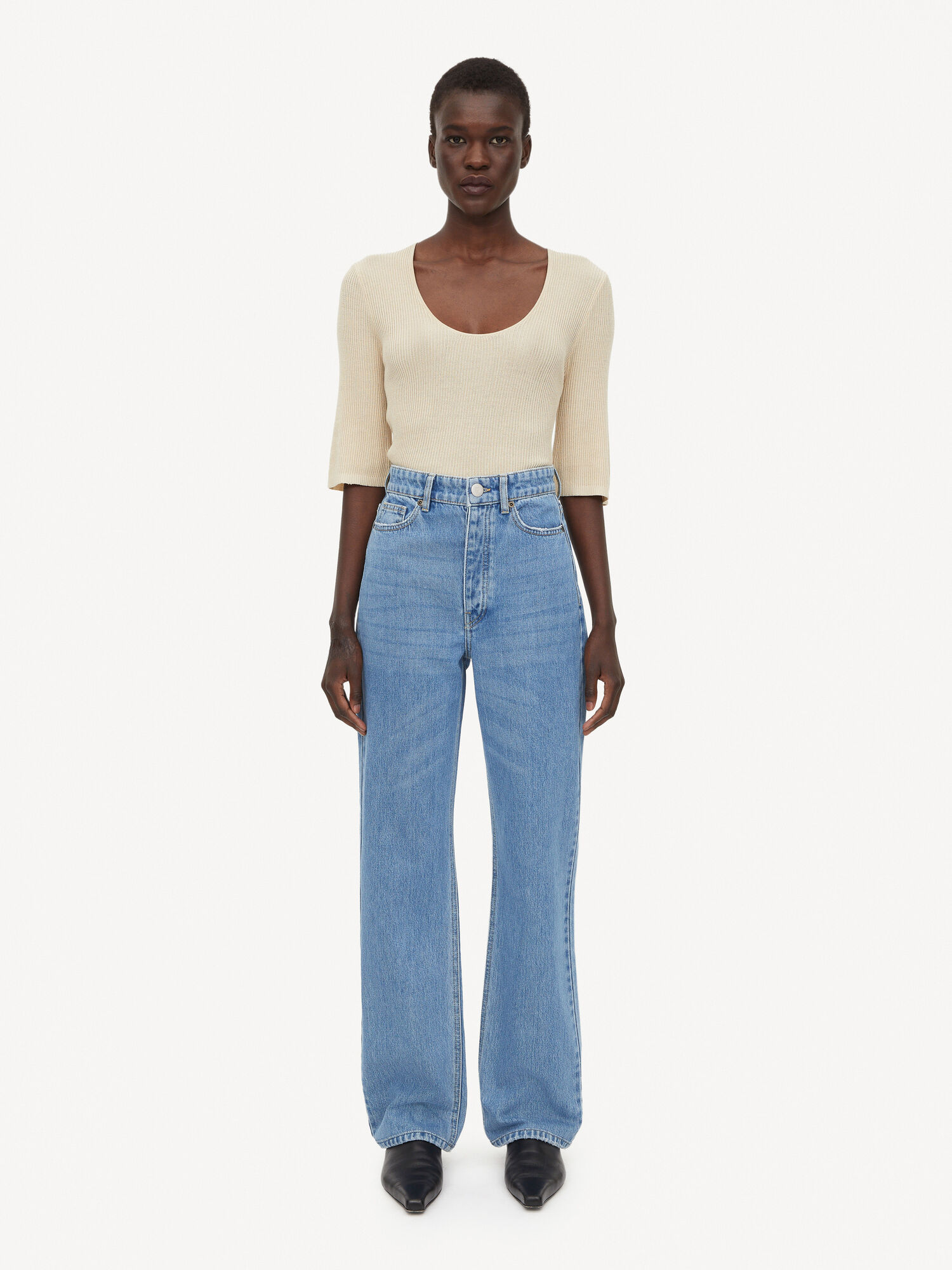 By Malene Birger Miliumlo Organic Cotton Jeans Blauw | BE_BB38766