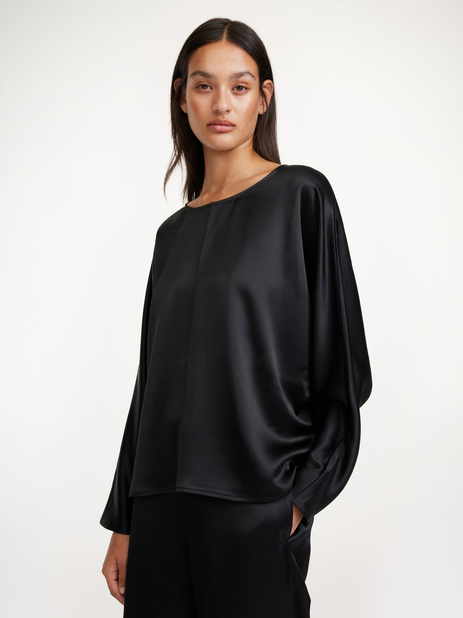 By Malene Birger Odelleys Blouse Overhemd Zwart | BE_BB74933