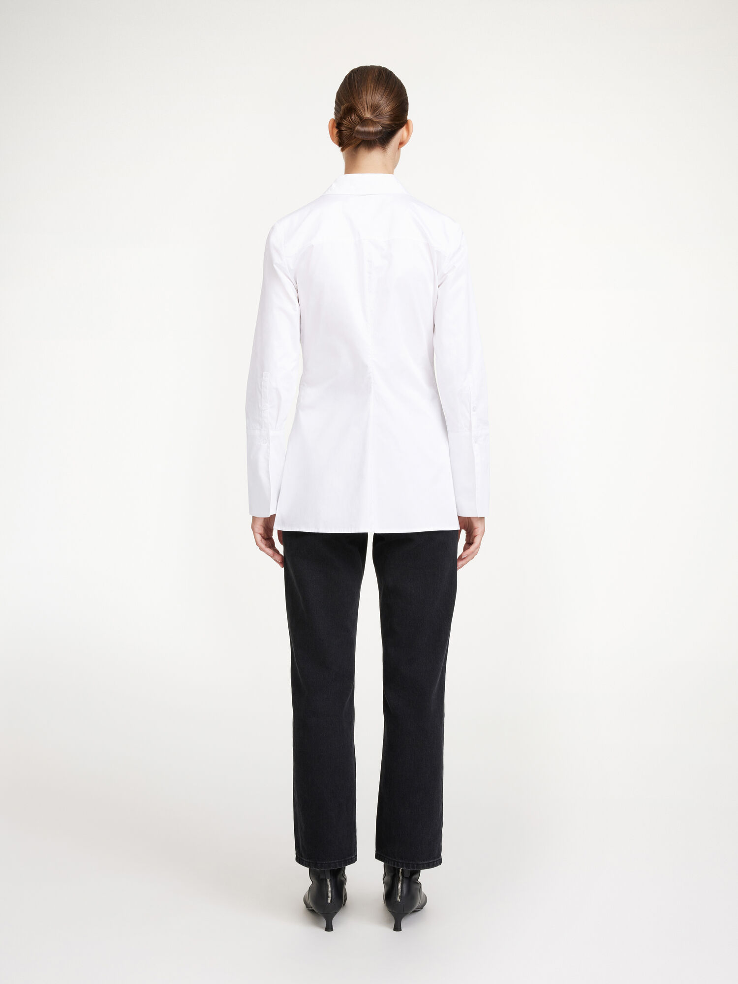 By Malene Birger Padano Organic Cotton Overhemd Wit | BE_BB40213