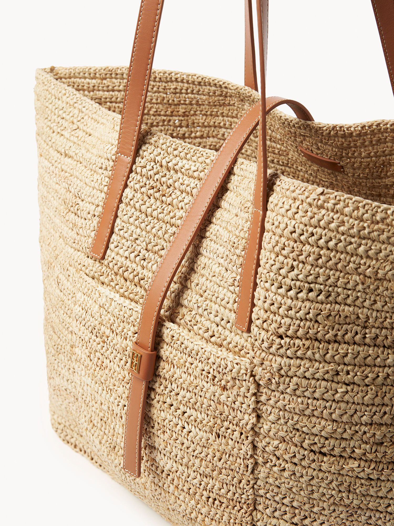 By Malene Birger Palla Straw Tote Tassen Licht | BE_BB44104