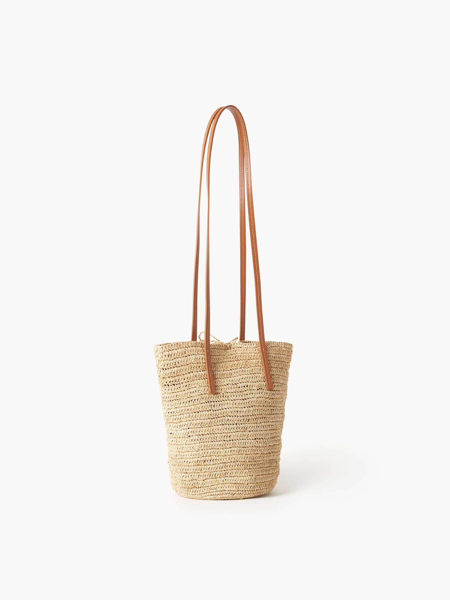 By Malene Birger Pamma Straw Shoulder Tassen Licht | BE_BB71031