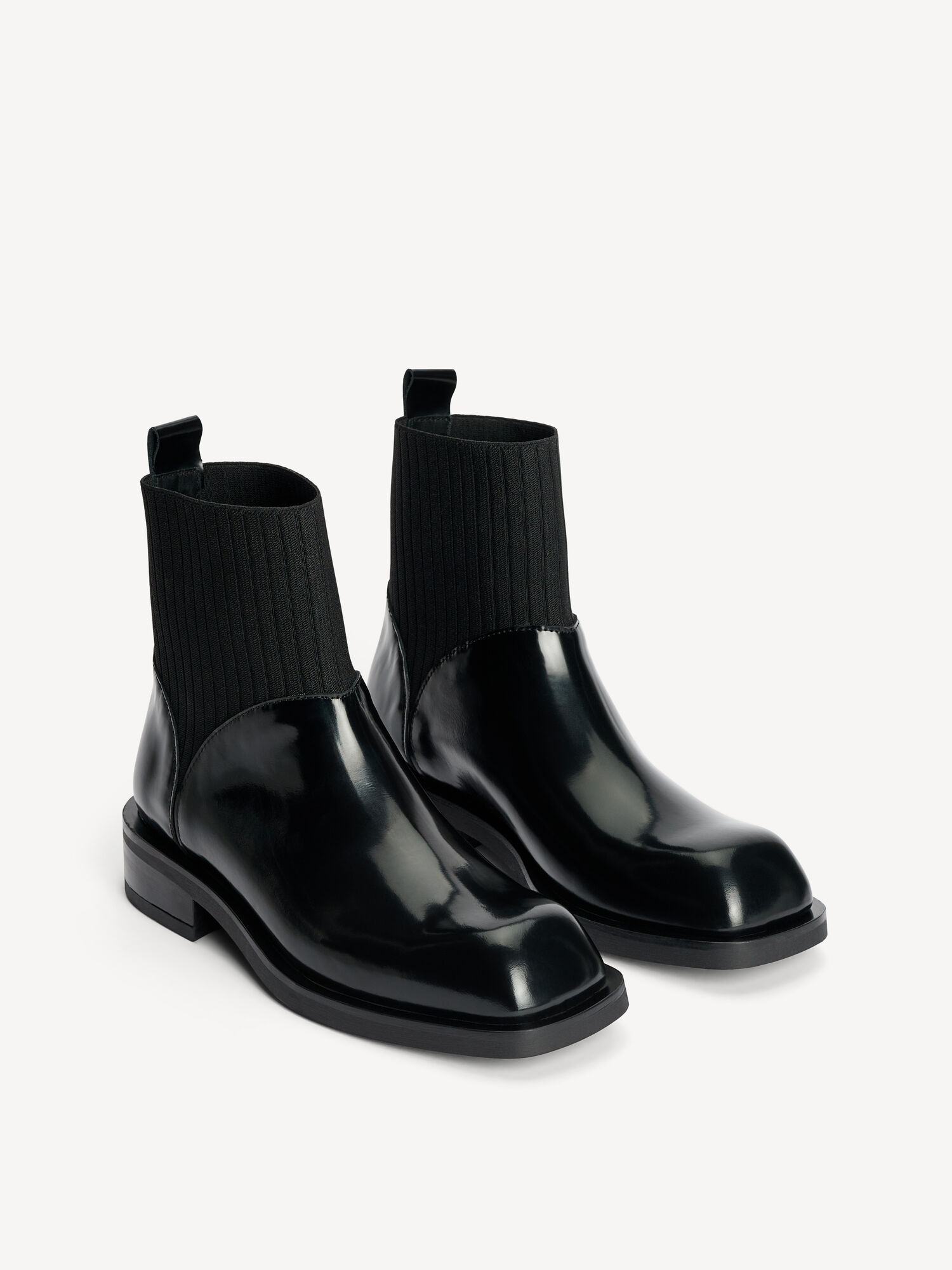 By Malene Birger Perlla Leather Boots Schoenen Zwart | BE_BB65411