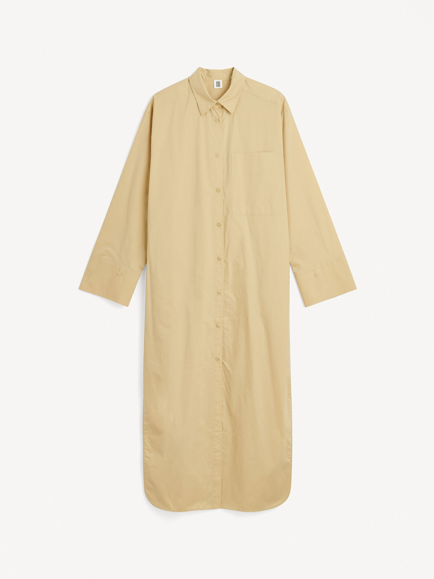 By Malene Birger Perros Organic Cotton Jurk Donker | BE_BB38942