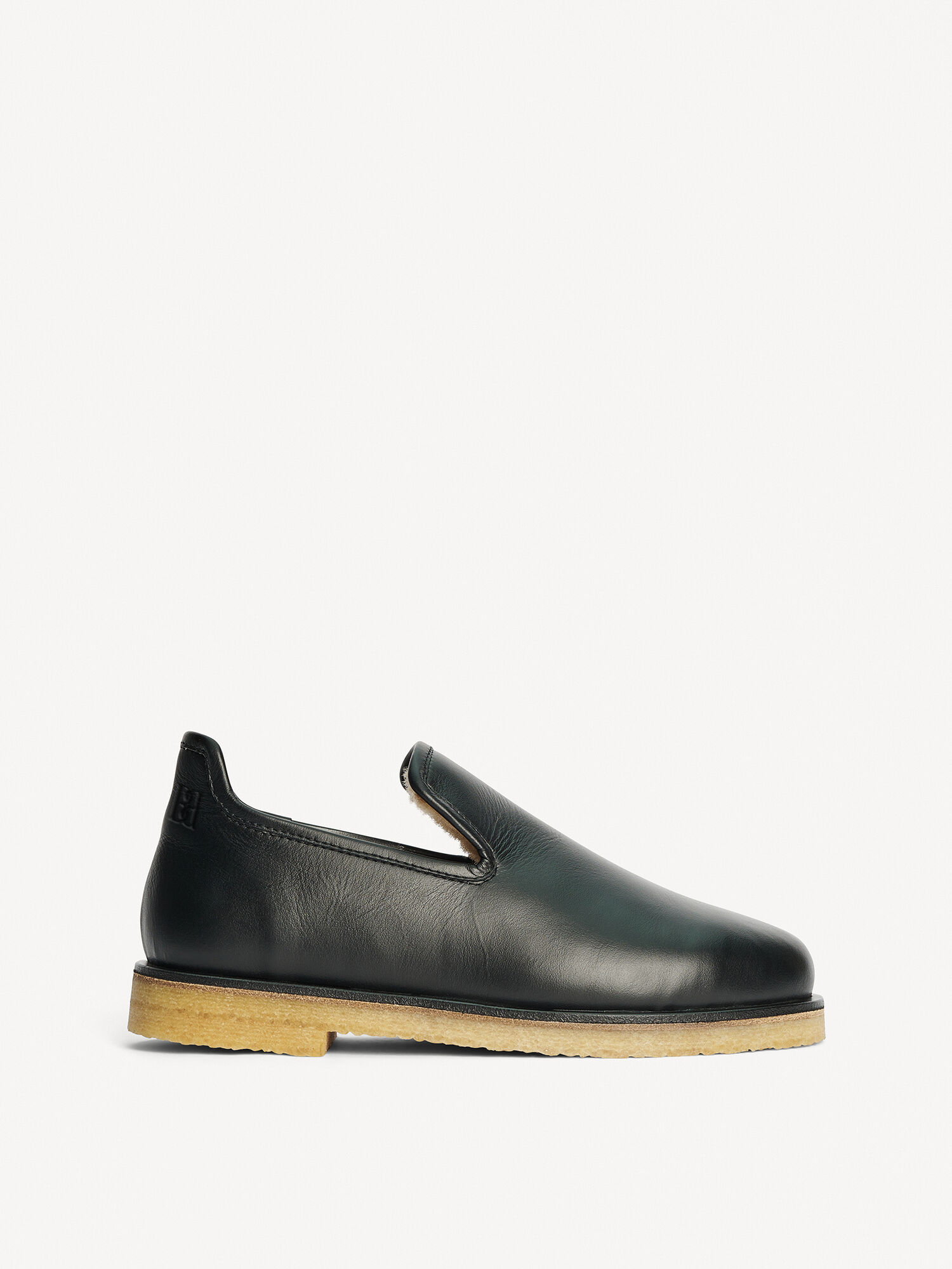 By Malene Birger Romine Leather Slippers Schoenen Zwart | BE_BB75691