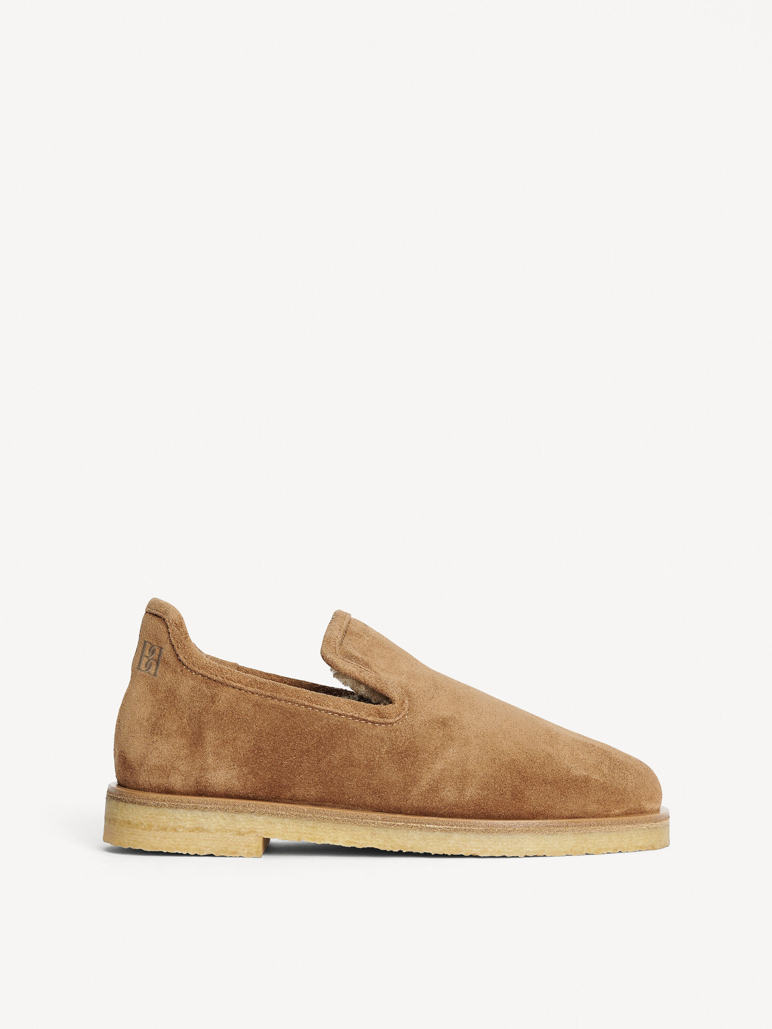 By Malene Birger Romine Suede Slippers Schoenen Bruin | BE_BB36402