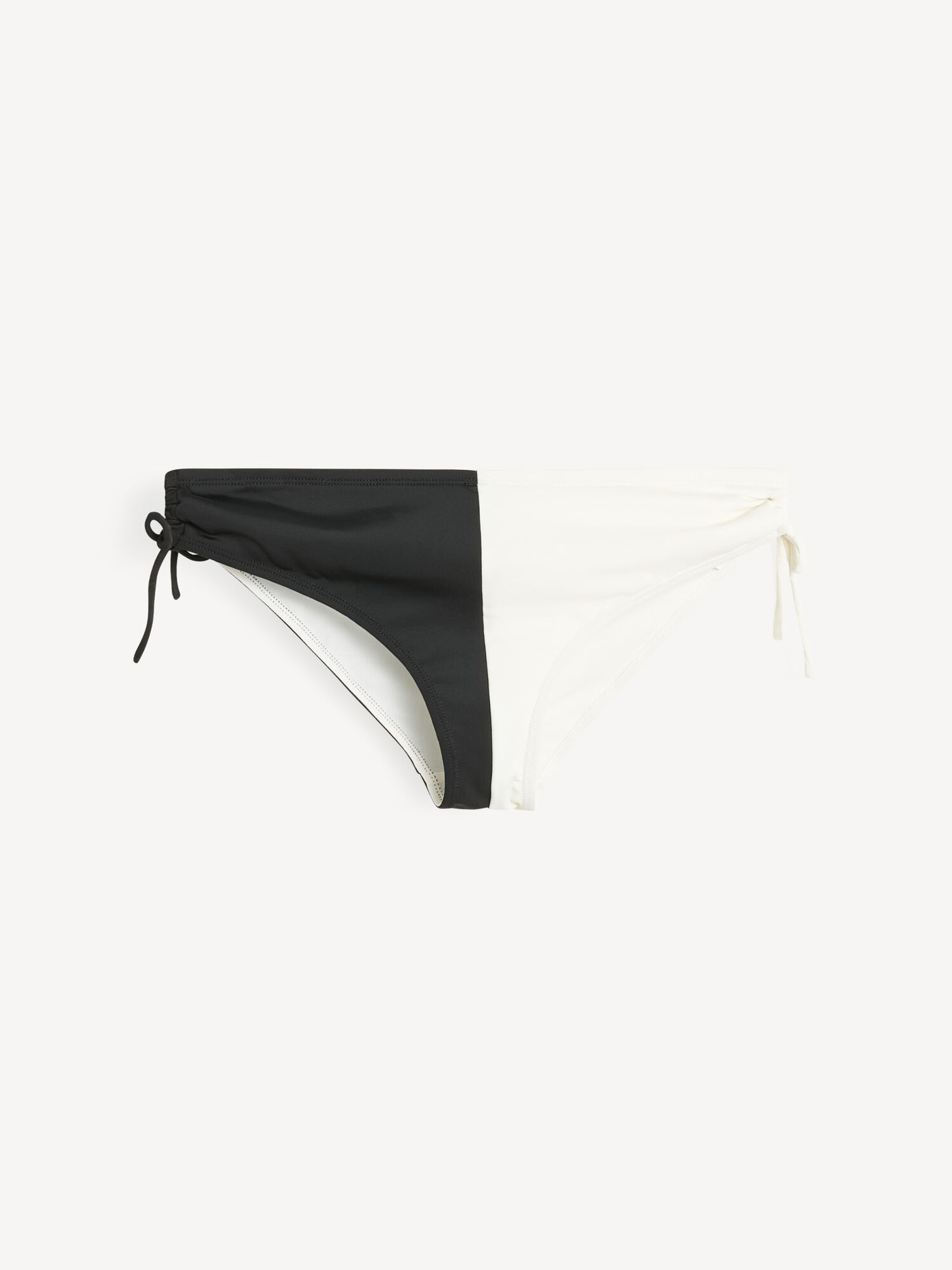 By Malene Birger Seabay Low Bikini Bottoms Zwemkleding Zwart Wit | BE_BB18445