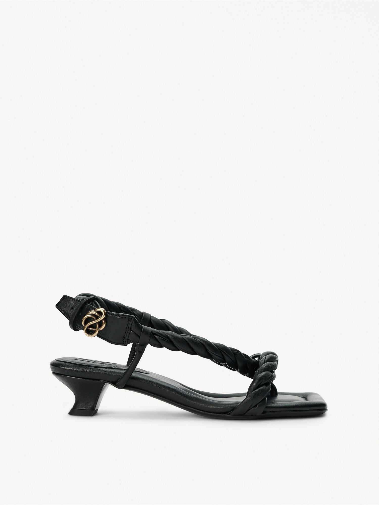 By Malene Birger Temona Leather Sandals Schoenen Zwart | BE_BB29255