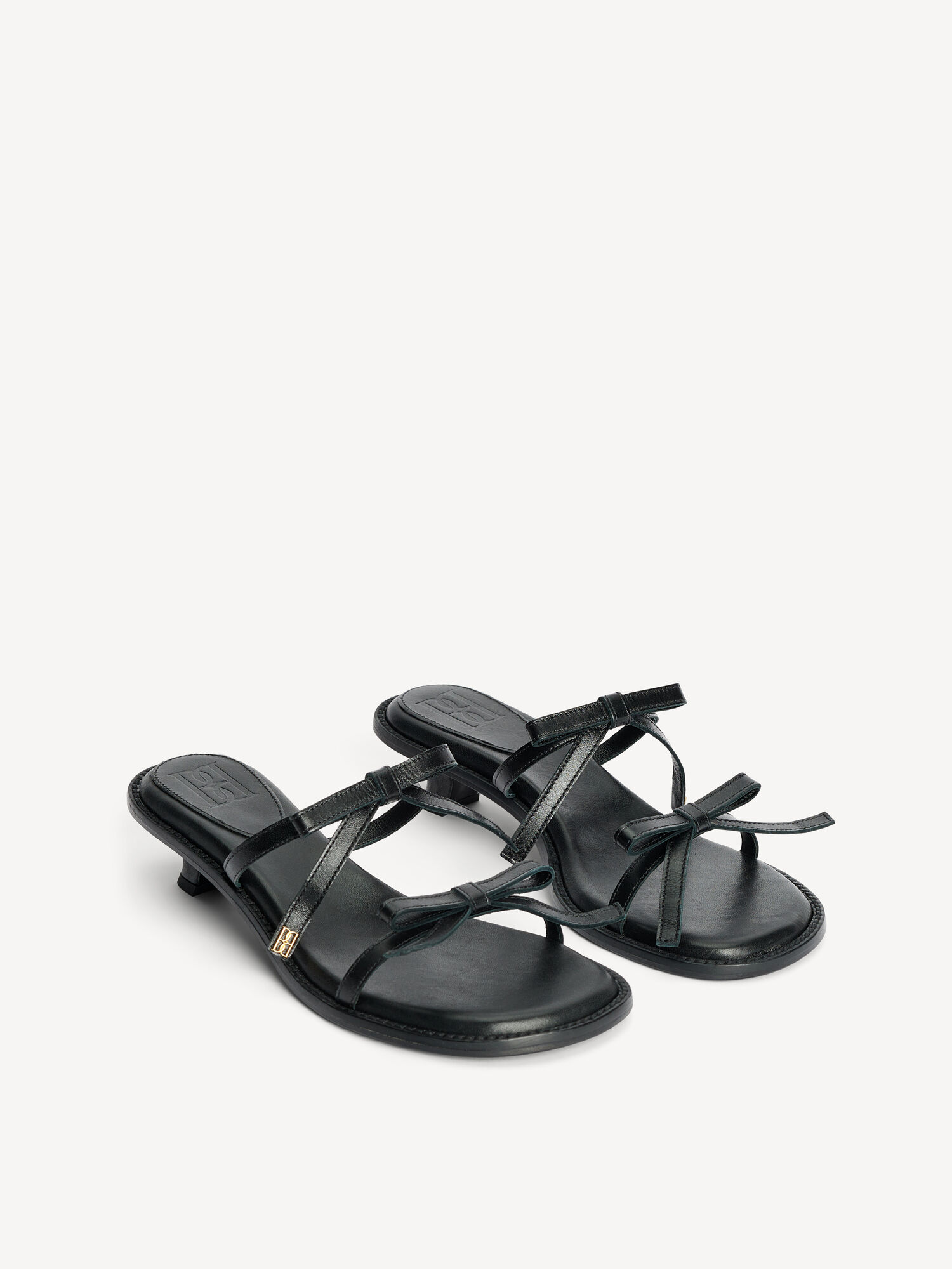 By Malene Birger Tianno Leather Sandals Schoenen Zwart | BE_BB35997