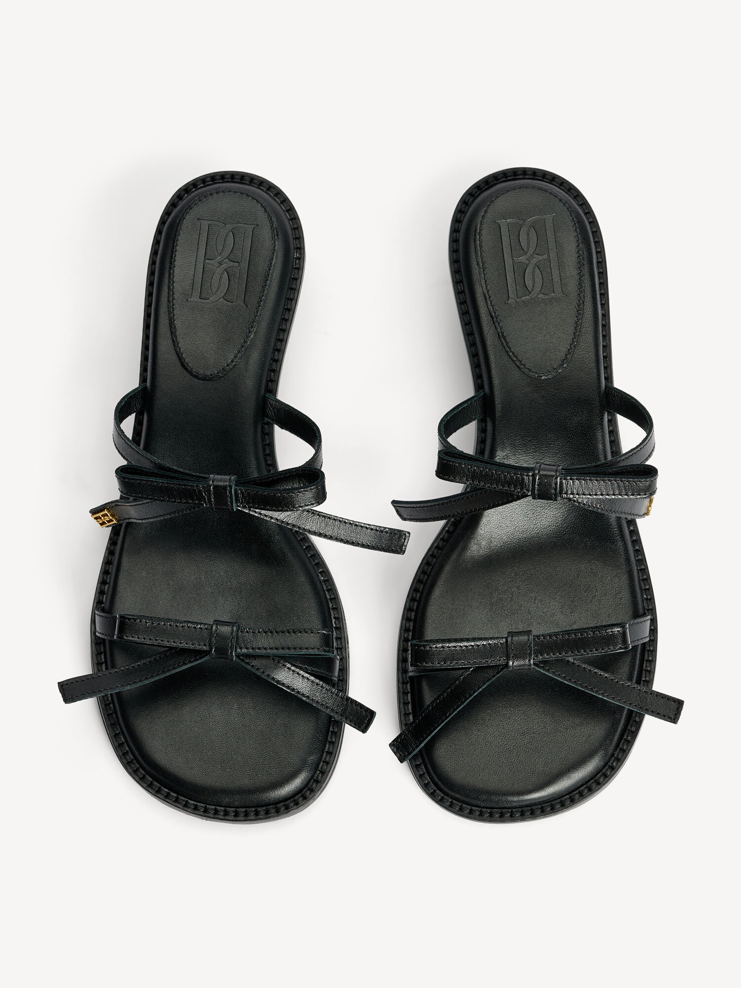 By Malene Birger Tianno Leather Sandals Schoenen Zwart | BE_BB35997