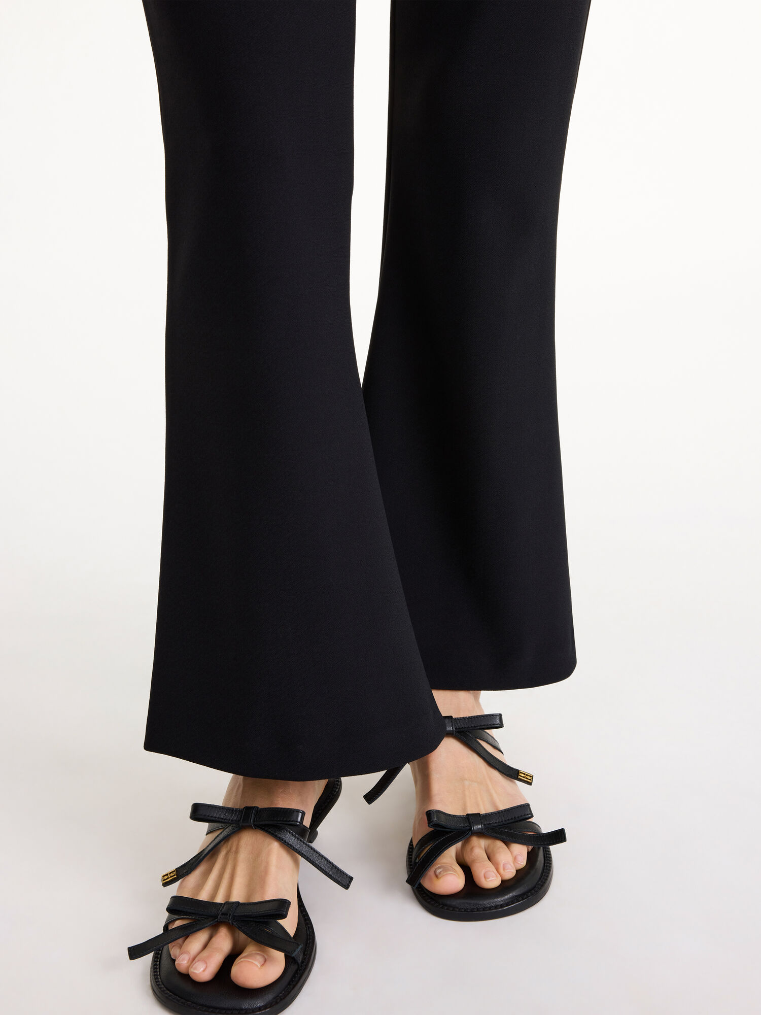 By Malene Birger Vilanna High-waist Broek Zwart | BE_BB84376