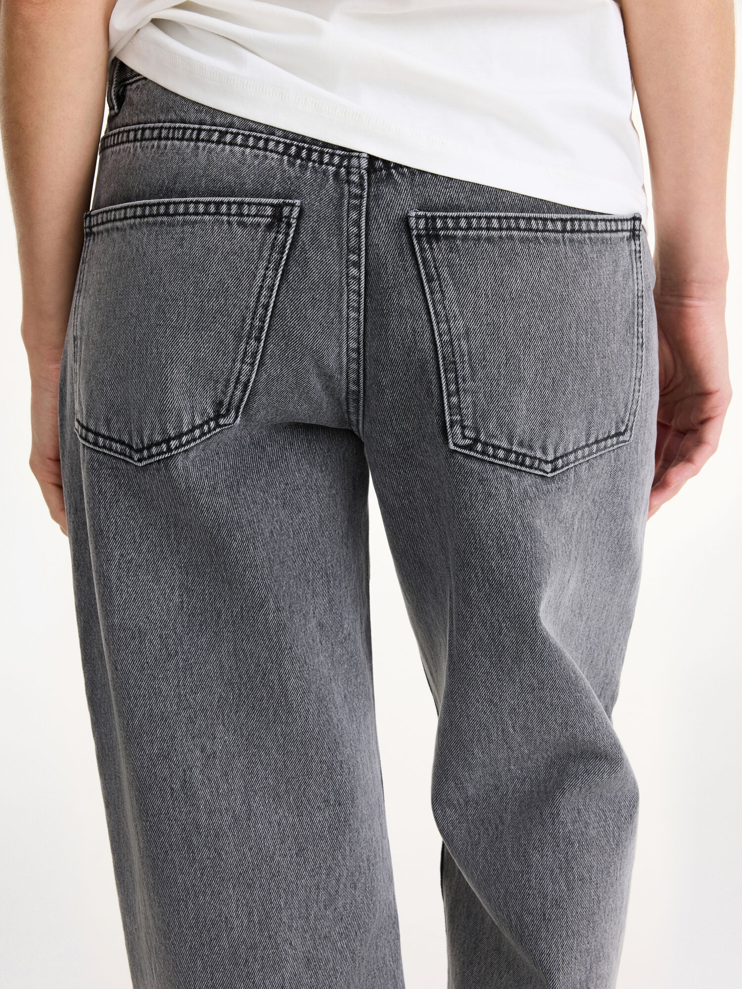 By Malene Birger Vinola Organic Cotton Jeans Zwart | BE_BB15400