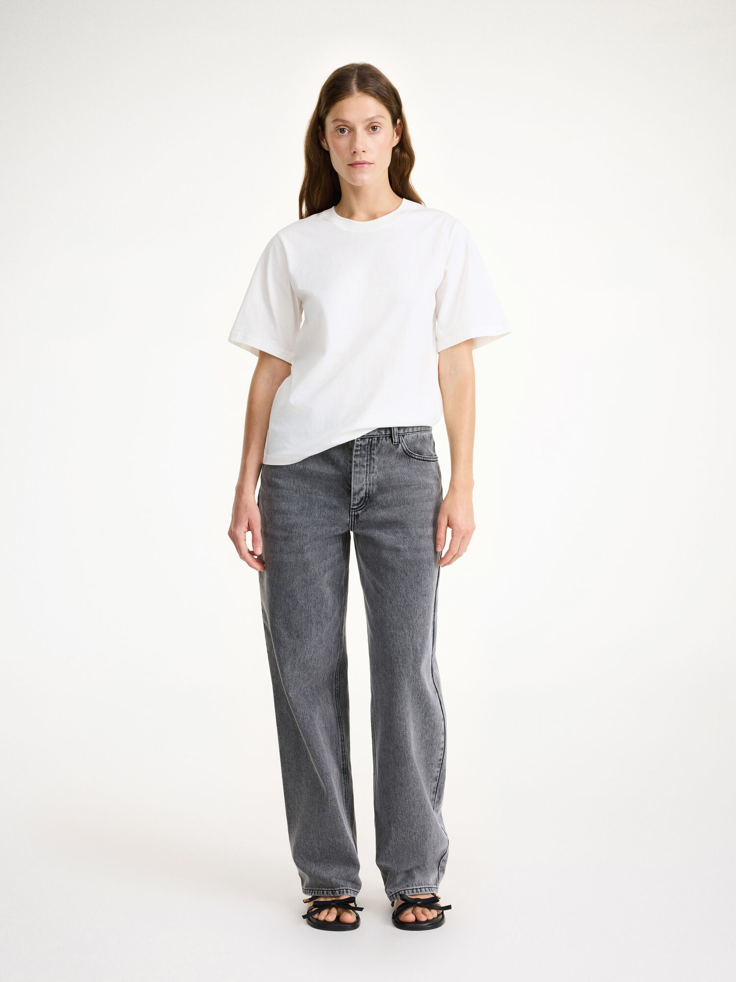 By Malene Birger Vinola Organic Cotton Jeans Zwart | BE_BB15400